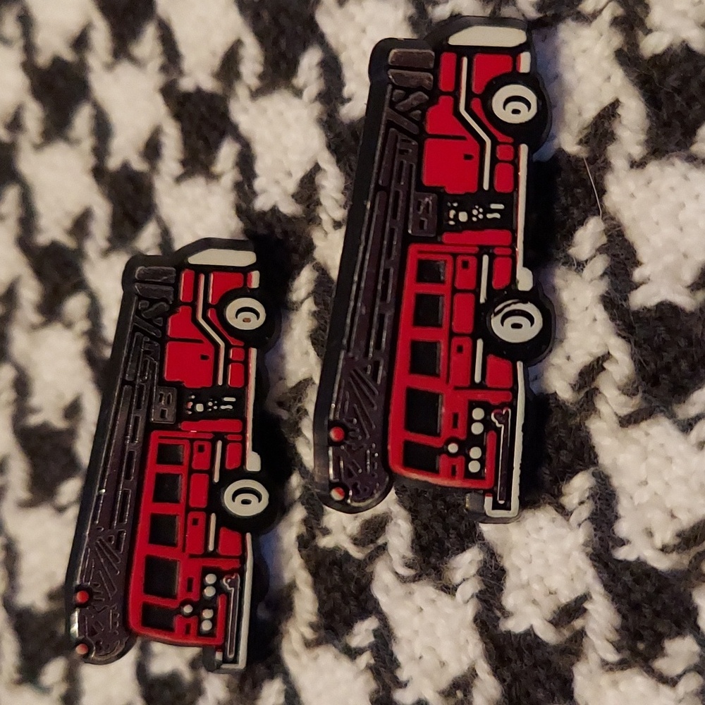 Fire Truck Tac Pins